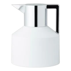 Thermos en plastique blanche 1L Geo Vacuum - Normann Copenhagen