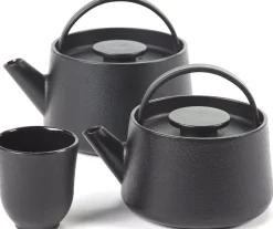 Théière 80 cl en fonte noir Inku - Serax