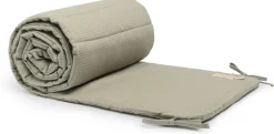 Tour de lit en nid d'abeille de coton bio vert laurier 207 x 32 cm Nest - Nobodinoz