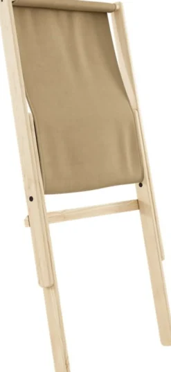 Transat en bois beige Boogie - Karup Design