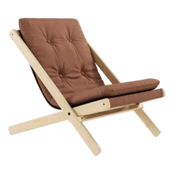 Transat en bois marron Boogie - Karup Design