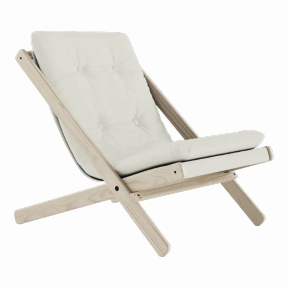 Transat en hêtre et coton Naturel Boogie - Karup Design
