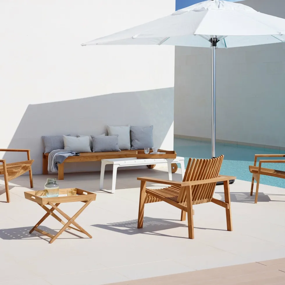 Transat en teck Amaze - Cane-Line