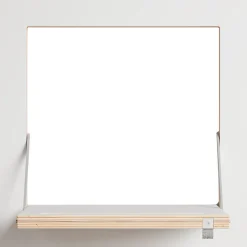 Tringle à vêtements en bouleau teinté blanc 40x40cm Hängrail Fläpps - Ambivalenz