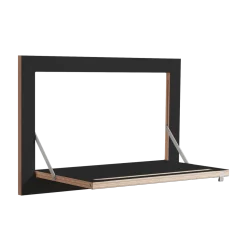 Tringle à vêtements en bouleau teinté noir 60x40cm Hängrail Fläpps - Ambivalenz