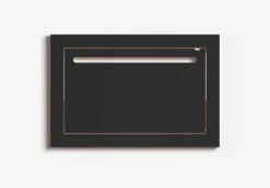 Tringle à vêtements en bouleau teinté noir 60x40cm Hängrail Fläpps - Ambivalenz