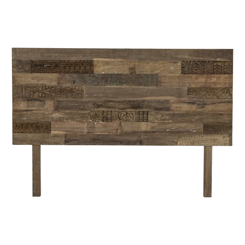 Tête de lit en bois récupéré marron 180 x 122 cm Rilo - Bloomingville