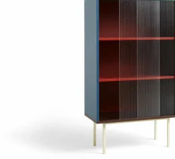 Vaisselier en bois Multi et portes vitrées Colour Cabinet - Hay
