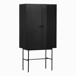 Vaisselier en chêne noir 80 cm Array - Woud