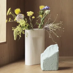 Vase blanc 35 cm Ridge - Muuto