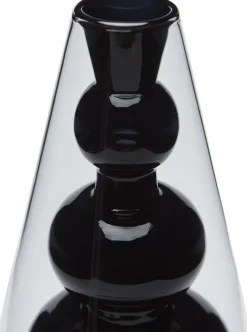 Vase conique en verre noir 22cm Bump - Tom Dixon