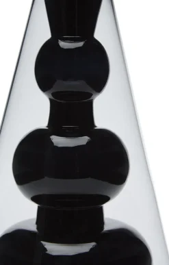 Vase conique en verre noir 22cm Bump - Tom Dixon
