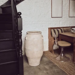 Vase de sol en terre cuite Sirocco - HKLIVING