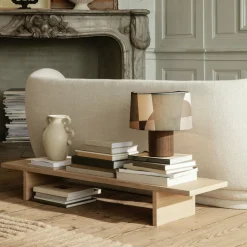 Vase de table en grès crème 27,5 x 27 x 18 cm Verso - Ferm Living