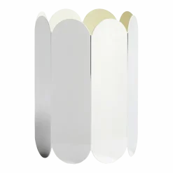 Vase en acier miroir Arcs - Hay
