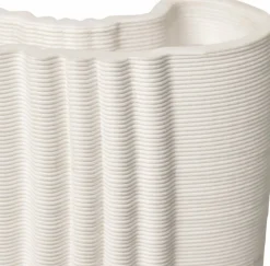 Vase en argile impression 3D Moire - Ferm Living