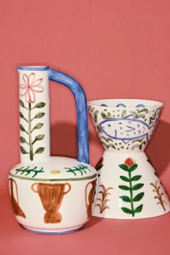 Vase en céramique coloré 25x45cm Santiago de borja - Serax