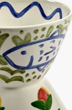 vase en céramique coloré 30x33cm Santiago de borja - Serax
