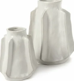 Vase en grès blanc L BILLY 01 - Serax