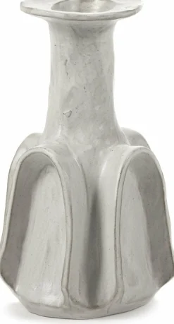 Vase en grès blanc L BILLY 02 - Serax