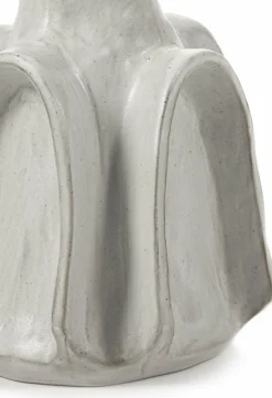 Vase en grès blanc L BILLY 02 - Serax