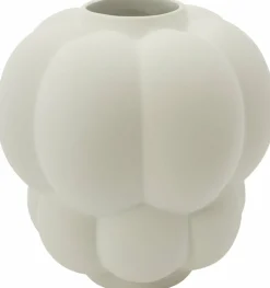 Vase en grès crème 28 x 26 cm Uva M - AYTM