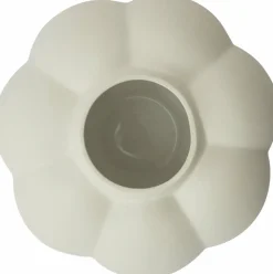 Vase en grès crème 28 x 26 cm Uva M - AYTM
