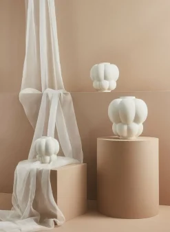 Vase en grès crème 28 x 26 cm Uva M - AYTM