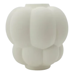 Vase en grès crème 28 x 26 cm Uva M - AYTM