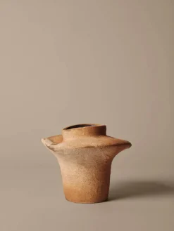 Vase en grès orangé 25x22cm Evio - Ferm Living
