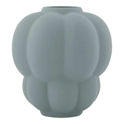 Vase en grès pale mint 20x22cm Uva - AYTM