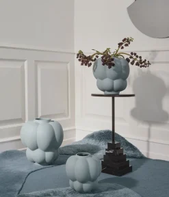 Vase en grès pale mint 26x28cm Uva - AYTM