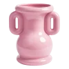 Vase en grès rose 23x18x26,5 cm Amfora - &Klevering