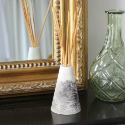 Vase en roche saline terracotta 14 cm Iconic - Studio Rosaroom