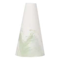 Vase en roche saline vert de gris 14 cm Iconic - Studio Rosaroom