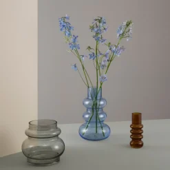 Vase en verre gris M Balloon - Normann Copenhagen
