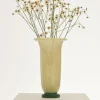 Vase en verre jaune et vert 16x25cm Empire - Hay