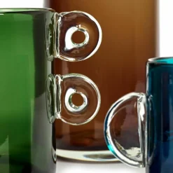 Vase en verre marron foncé Wind & Fire - Serax
