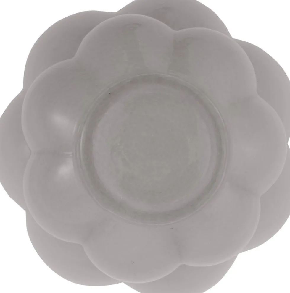 Vase en verre rose pâle 26x28cm Uva - AYTM