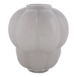 Vase en verre rose pâle 26x28cm Uva - AYTM