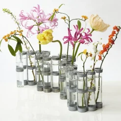 Vase en verre transparent Avril - Tsé & Tsé