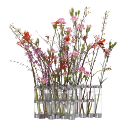 Vase en verre transparent Avril - Tsé & Tsé