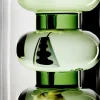 Vase en verre vert 27cm Bump - Tom Dixon