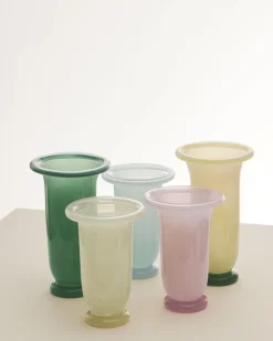 Vase en verre vert 16x25cm Empire - Hay