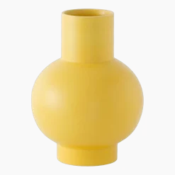 Vase extra large jaune 33x25cm Fressia - Strom