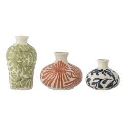 Vase Fauni Grès vert - Bloomingville