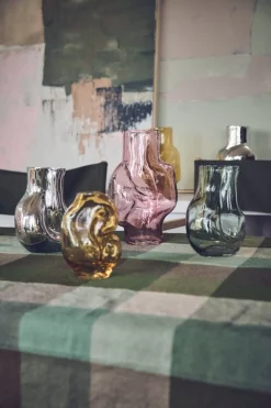 Vase haut en verre Gleam Rose - HKLIVING