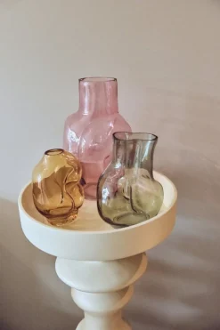 Vase haut en verre Gleam Rose - HKLIVING