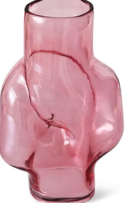 Vase haut en verre Gleam Rose - HKLIVING