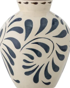 Vase Heikki Grès bleu - Bloomingville